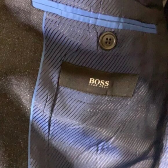 Boss Hugo Boss silk-wool blazer size - 40R - Picture 3 of 5